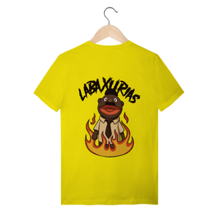 Nome do produto T-Shirt Logo Labaxurias Frente PC - Pr. Machado Costas GC