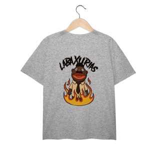 Nome do produto Camiseta Plus Size Logo Labaxurias Frente PL - Pr. Machado Costas GC