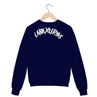 Nome do produto Moletom Fechado Logo Labaxurias Frente PL - Costas GC