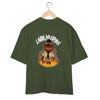 Nome do produto Oversized Logo Labaxurias Frente PC - Pr. Machado Costas GC