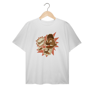 Nome do produto T-Shirt Plus Size Faleça Versão 01 Grande Centralizado