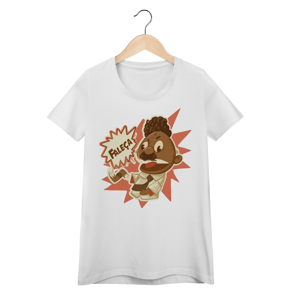 Nome do produto: Baby Look Faleça Versão 01 Grande Centralizado