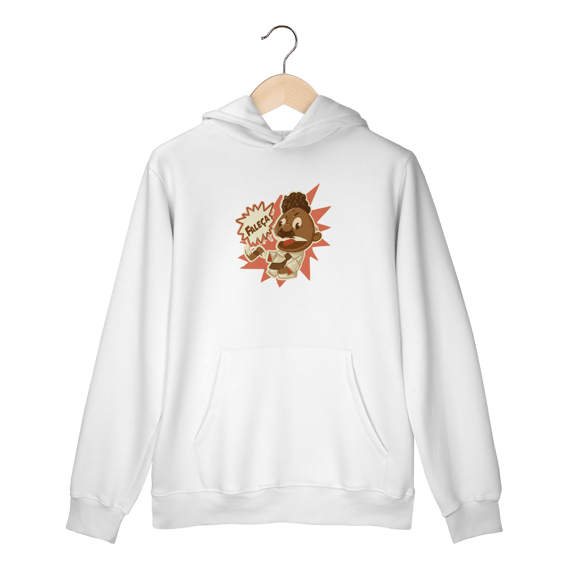 Moletom Canguru Faleça Versão 01 Grande Centralizado