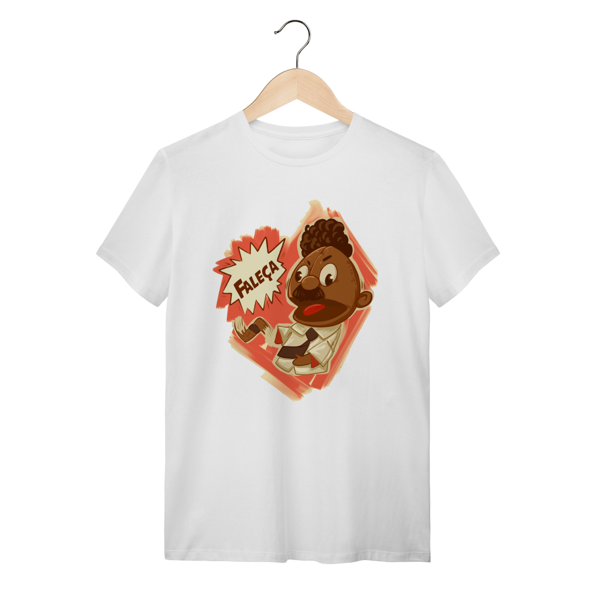 Nome do produto: T-Shirt Faleça Versão 02 Grande Centralizado