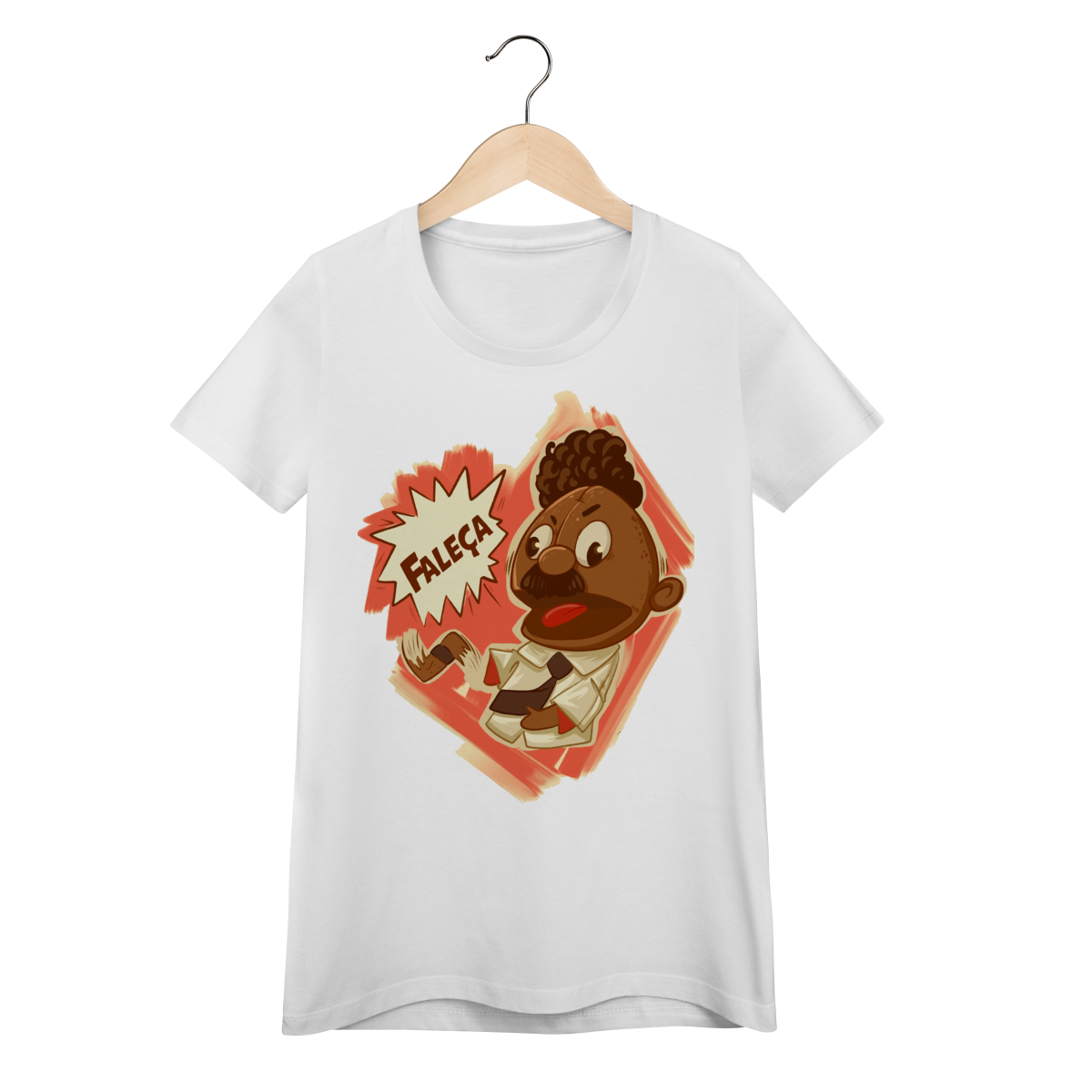 Nome do produto: Baby Look Faleça Versão 02 Grande Centralizado