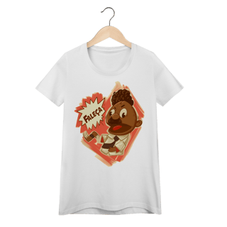 Nome do produto Baby Look Faleça Versão 02 Grande Centralizado