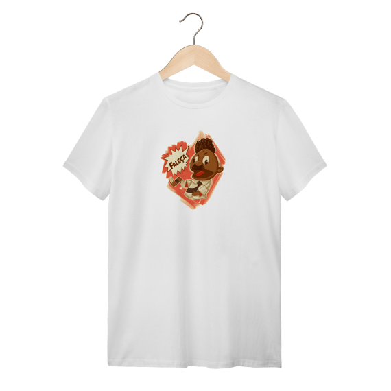 T-Shirt Faleça Versão 02 Pequeno Centralizado