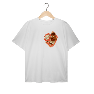 Nome do produto Camiseta Plus Size Faleça Versão 02 Pequeno Lateralizado