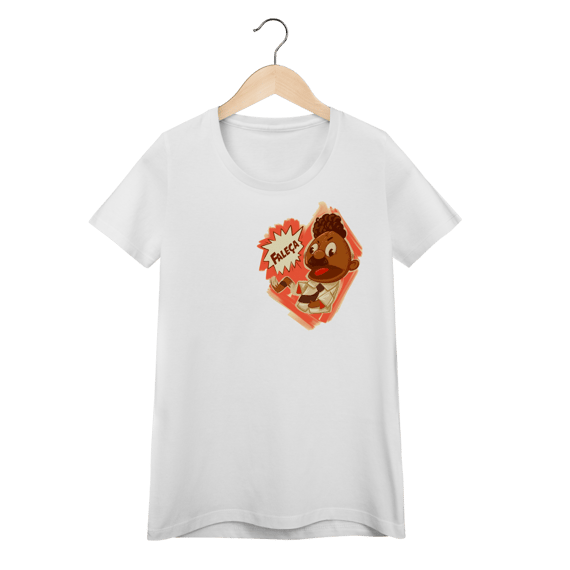 Baby Look Faleça Versão 02 Pequeno Lateralizado