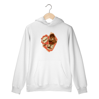 Nome do produto Moletom Canguru Faleça Versão 02 Grande Centralizado