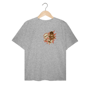 Nome do produto Camiseta Plus Size Faleça Versão 01 Pequeno Lateralizado