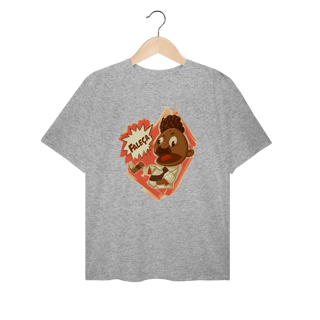 Nome do produto Camiseta Plus Size Faleça Versão 02 Grande Centralizado