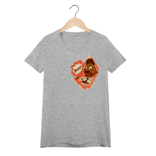 Nome do produto Baby Look Faleça Versão 02 Pequeno Lateralizado