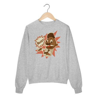 Nome do produto Moletom Fechado Faleça Versão 01 Grande Centralizado