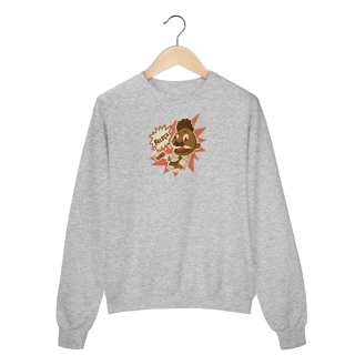 Nome do produto Moletom Fechado Faleça Versão 01 Pequeno Centralizado