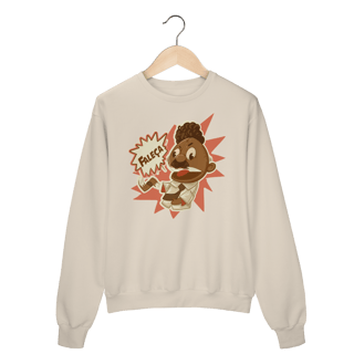 Moletom Fechado Faleça Versão 01 Grande Centralizado