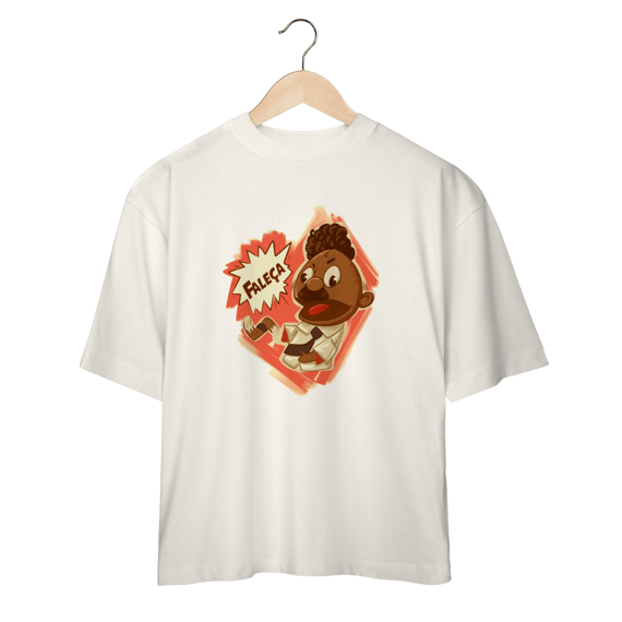 Oversized Faleça Versão 02 Grande Centralizado