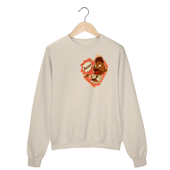 Moletom Fechado Faleça Versão 02 Pequeno Lateralizado