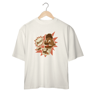 Nome do produto Oversized Faleça Versão 01 Grande Centralizado