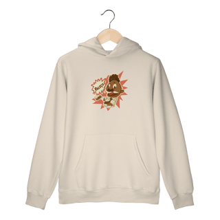 Nome do produto Moletom Canguru Faleça Versão 01 Grande Centralizado