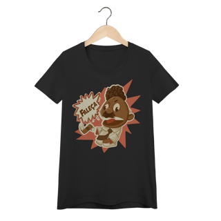 Nome do produto Baby Look Faleça Versão 01 Grande Centralizado