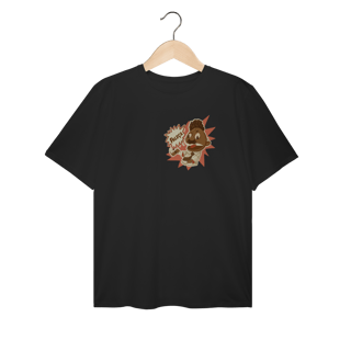 Nome do produto Camiseta Plus Size Faleça Versão 01 Pequeno Lateralizado