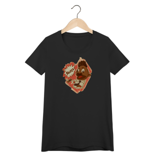 Nome do produto Baby Look Faleça Versão 02 Pequeno Centralizado