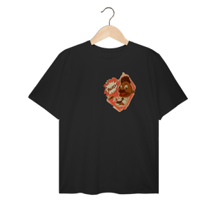 Nome do produto Camiseta Plus Size Faleça Versão 02 Pequeno Lateralizado