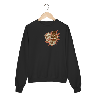 Nome do produto Moletom Fechado Faleça Versão 01 Pequeno Lateralizado