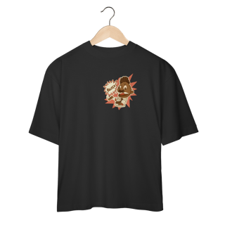 Nome do produto Oversized Faleça Versão 01 Pequeno Lateralizado