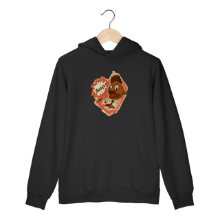 Nome do produto Moletom Canguru Faleça Versão 02 Grande Centralizado