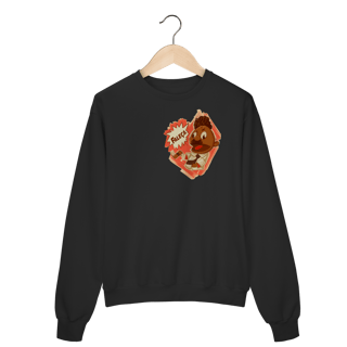 Nome do produto Moletom Fechado Faleça Versão 02 Pequeno Lateralizado