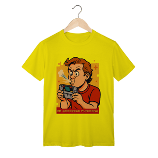 Nome do produto Camiseta Nerd Retrô — Se Assoprar Funciona
