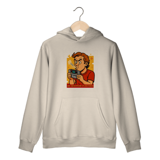 Nome do produto Moletom Nerd Retrô — Se Assoprar Funciona