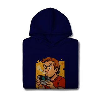 Nome do produto Moletom Nerd Retrô — Se Assoprar Funciona
