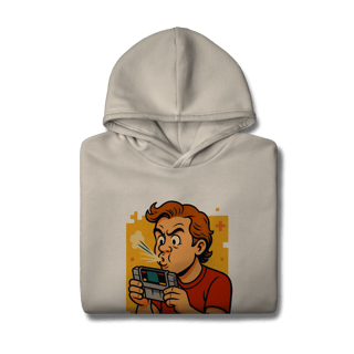 Nome do produto Moletom Nerd Retrô — Se Assoprar Funciona