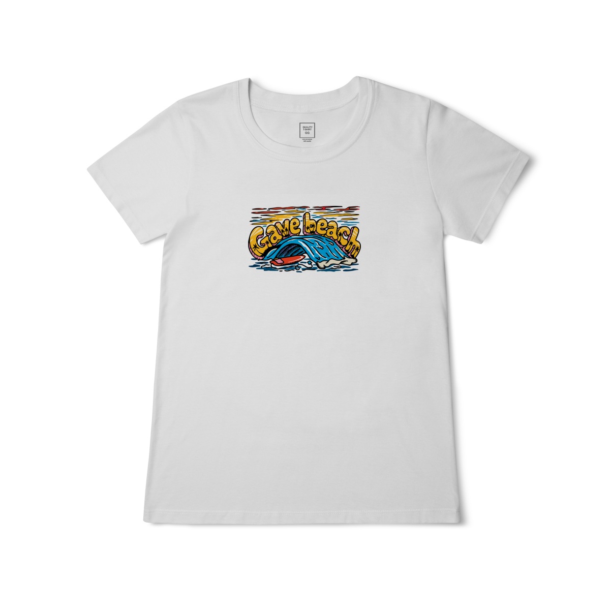 Nome do produto: baby look Sunset Wave