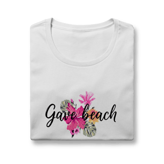 Nome do produto baby look Noronha Flower