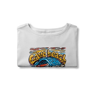 Nome do produto Camiseta cropped look Sunset Wave