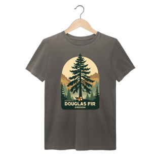 Camiseta Estonada Vintage Douglas Fir - Aventura, Trilha e Estilo Vintage Bennet & Fox
