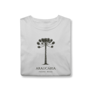 Nome do produto Camiseta Araucária – Patrimônio Natural do Paraná