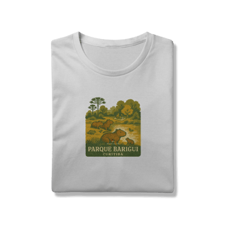 Nome do produto Camiseta Parque Barigui Curitiba - Nostalgia dos Velhos Tempos do Barigui