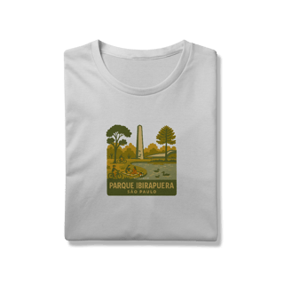 Nome do produto Camiseta Parque Ibirapuera São Paulo - Ícone Paulistano, Natureza e Lembranças Autênticas