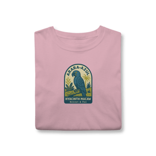 Nome do produto Camiseta Unissex Arara-Azul | Fauna Brasileira