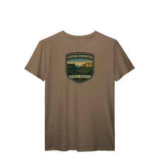 Nome do produto Camiseta Masculina Chapada Diamantina Prime | Trekking Brasil Vintage
