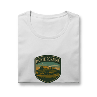 Nome do produto Camiseta Feminina Monte Roraima Aventureira | Trekking Brasil Vintage