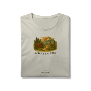 Nome do produto Camiseta Masculina The American Way Prime | Natureza e Liberdade Vintage