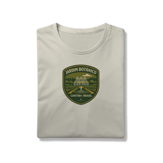 Nome do produto Camiseta Masculina Jardim Botânico Curitiba | Linha Prime Vintage
