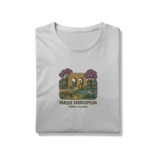 Nome do produto Camiseta Parque Farroupilha Porto Alegre - Memórias, Verde e Tradição Gaúcha