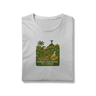 Nome do produto Camiseta Parque Nacional da Tijuca Rio de Janeiro - Natureza Selvagem, História e Aventura Carioca